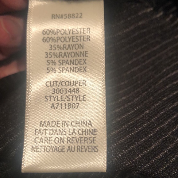 Max Studio Ribbed casual pants. Size L - Picture 5 of 5